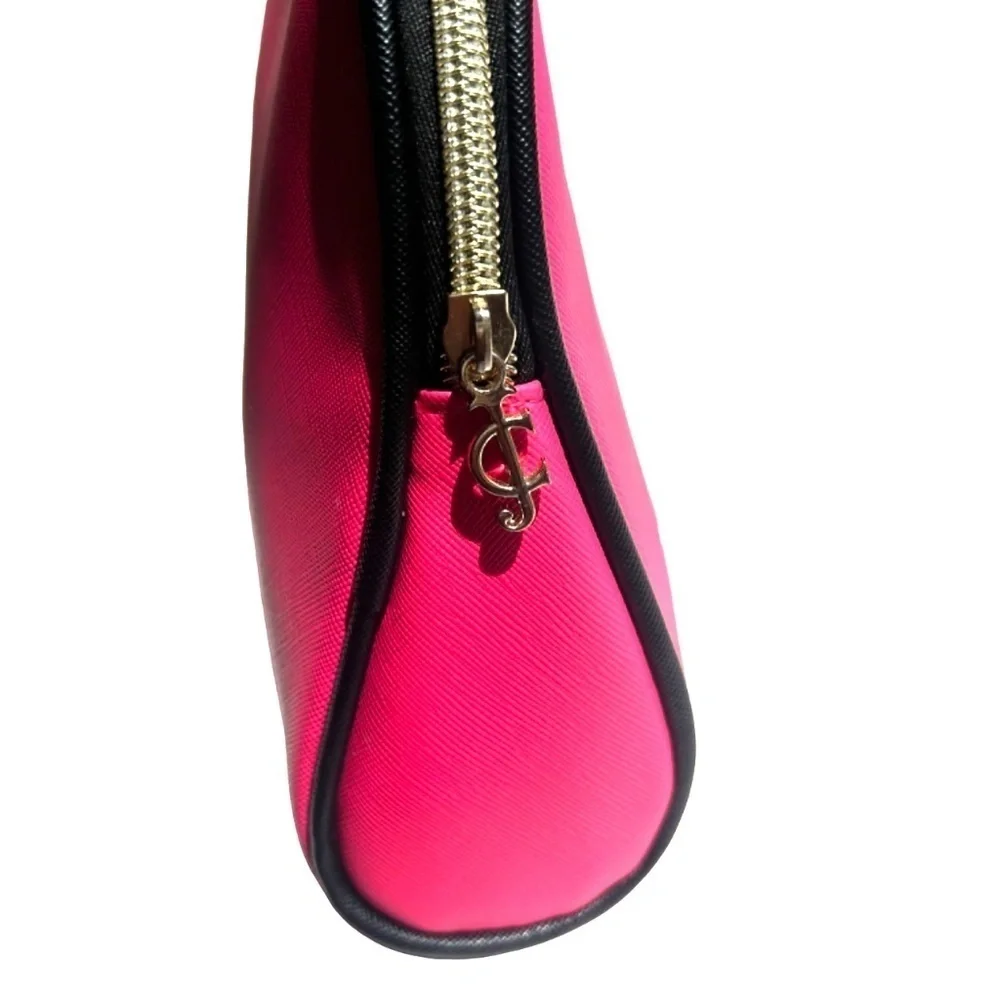 Juicy Couture Hot Pink Cosmetic Make-up Bag EUC